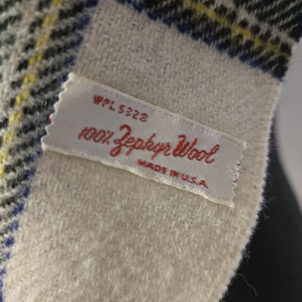 Plaid Zephyr Wool Scarf